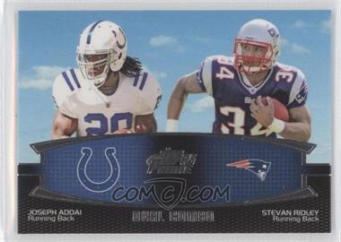 2011 Topps Prime - Dual Combo #DC-AR - Joseph Addai, Stevan Ridley