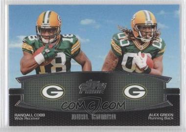 2011 Topps Prime - Dual Combo #DC-CG - Randall Cobb, Alex Green