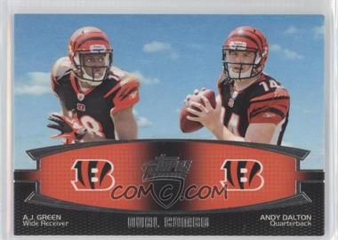 2011 Topps Prime - Dual Combo #DC-GD - A.J. Green, Andy Dalton