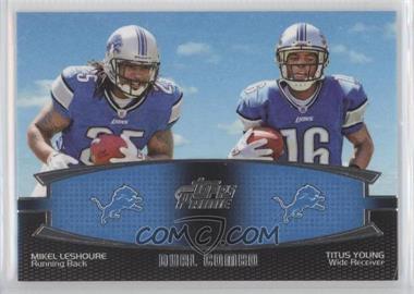 2011 Topps Prime - Dual Combo #DC-LY - Mikel Leshoure, Titus Young