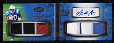 2011 Topps Prime - Level I Autographed Relic Book #PI-DC - Delone Carter /10
