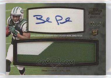 2011 Topps Prime - Level IV Autographed Jumbo Patch #PIV-BP - Bilal Powell /15