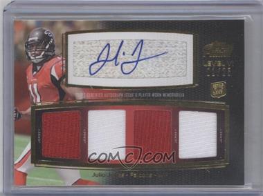 2011 Topps Prime - Level VI Autographed Relic - Gold #PVI-JJ - Julio Jones /25