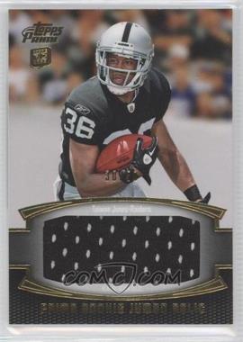 2011 Topps Prime - Prime Rookie Jumbo Relics - Gold #PRJ-TJ - Taiwan Jones /50