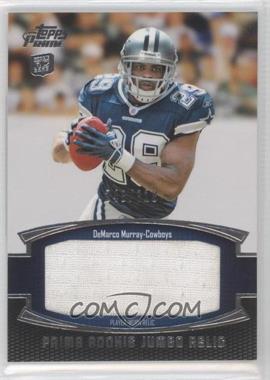 2011 Topps Prime - Prime Rookie Jumbo Relics #PRJ-DM - DeMarco Murray /318