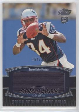 2011 Topps Prime - Prime Rookie Jumbo Relics #PRJ-SR - Stevan Ridley /318 [EX to NM]