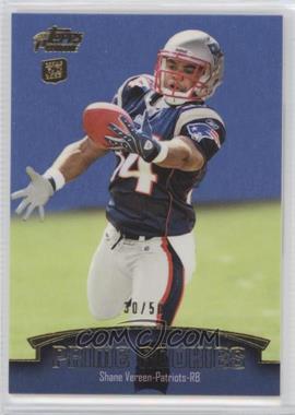 2011 Topps Prime - Prime Rookies - Gold #PR-SV - Shane Vereen /50