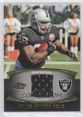 2011 Topps Prime - Prime Veteran Relic - Gold #PVR-MB - Michael Bush /50