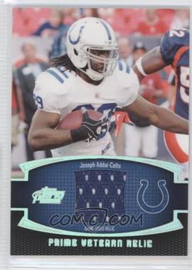 2011 Topps Prime - Prime Veteran Relic - Silver #PVR-JA - Joseph Addai /25