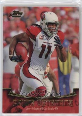 2011 Topps Prime - Prime Veterans - Gold #PV-LF - Larry Fitzgerald /50