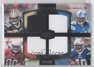 2011 Topps Prime - Quad Combo Relics - Gold #QCR-ILWT - Mark Ingram, Mikel Leshoure, Ryan Williams, Jordan Todman /50