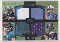 Cam Newton, Jake Locker, Blaine Gabbert, Christian Ponder #/350