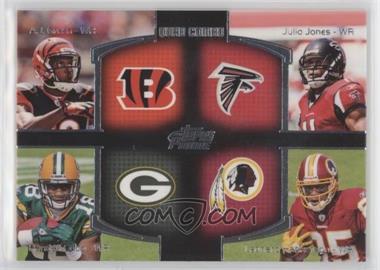 2011 Topps Prime - Quad Combo #QC-GJCH - A.J. Green, Julio Jones, Randall Cobb, Leonard Hankerson