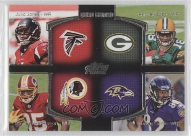 2011 Topps Prime - Quad Combo #QC-JCHS - Julio Jones, Randall Cobb, Leonard Hankerson, Torrey Smith