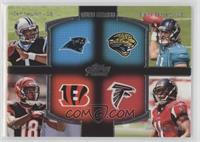 Cam Newton, Blaine Gabbert, A.J. Green, Julio Jones