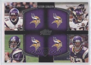 2011 Topps Prime - Quad Combo #QC-PHPR - Adrian Peterson, Percy Harvin, Christian Ponder, Kyle Rudolph