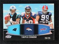 Cam Newton, Von Miller, Marcell Dareus #/25