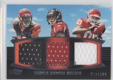 2011 Topps Prime - Triple Combo Relics #TCR-GJB - A.J. Green, Julio Jones, Jon Baldwin /388