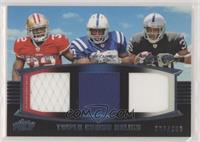 Kendall Hunter, Delone Carter, Taiwan Jones #/388