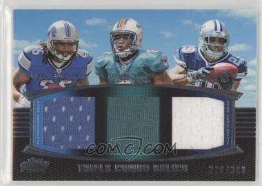 2011 Topps Prime - Triple Combo Relics #TCR-LTM - Mikel Leshoure, Daniel Thomas, DeMarco Murray /388