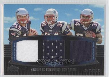 2011 Topps Prime - Triple Combo Relics #TCR-MVR - Ryan Mallett, Shane Vereen, Stevan Ridley /388