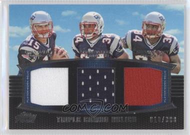 2011 Topps Prime - Triple Combo Relics #TCR-MVR - Ryan Mallett, Shane Vereen, Stevan Ridley /388