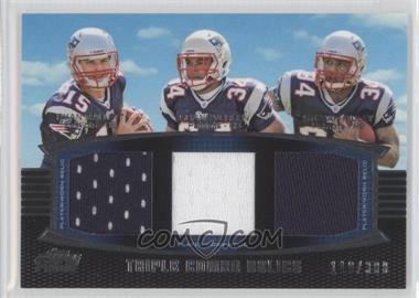 2011 Topps Prime - Triple Combo Relics #TCR-MVR - Ryan Mallett, Shane Vereen, Stevan Ridley /388