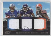 Titus Young, Torrey Smith, Greg Little #/388