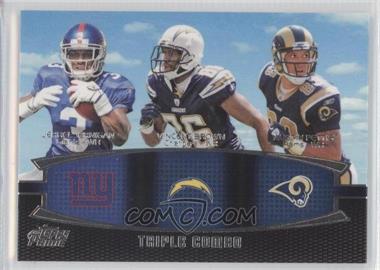 2011 Topps Prime - Triple Combo #TC-JBP - Jerrel Jernigan, Vincent Brown, Austin Pettis