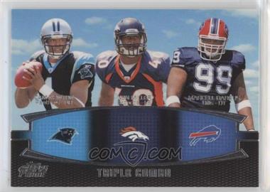 2011 Topps Prime - Triple Combo #TC-NMD - Cam Newton, Von Miller, Marcell Dareus