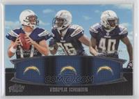 Philip Rivers, Vincent Brown, Jordan Todman