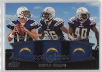 Philip Rivers, Vincent Brown, Jordan Todman