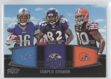 2011 Topps Prime - Triple Combo #TC-YSL - Titus Young, Torrey Smith, Greg Little