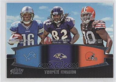 2011 Topps Prime - Triple Combo #TC-YSL - Titus Young, Torrey Smith, Greg Little