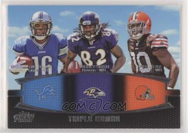 2011 Topps Prime - Triple Combo #TC-YSL - Titus Young, Torrey Smith, Greg Little