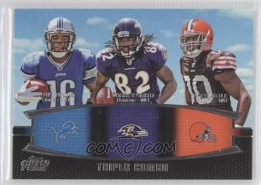 2011 Topps Prime - Triple Combo #TC-YSL - Titus Young, Torrey Smith, Greg Little