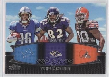 2011 Topps Prime - Triple Combo #TC-YSL - Titus Young, Torrey Smith, Greg Little