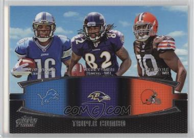 2011 Topps Prime - Triple Combo #TC-YSL - Titus Young, Torrey Smith, Greg Little