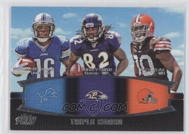 2011 Topps Prime - Triple Combo #TC-YSL - Titus Young, Torrey Smith, Greg Little