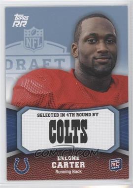 2011 Topps Rising Rookies - [Base] - Blue #108 - Delone Carter /1339
