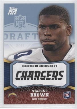 2011 Topps Rising Rookies - [Base] - Blue #149 - Vincent Brown /1339