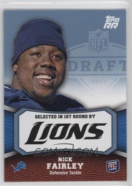 2011 Topps Rising Rookies - [Base] - Blue #190 - Nick Fairley /1339