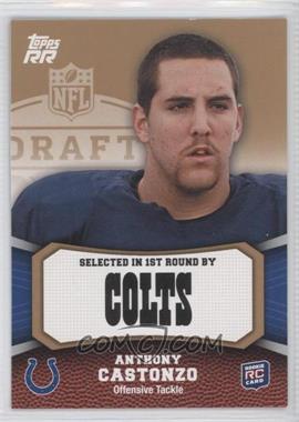 2011 Topps Rising Rookies - [Base] - Gold #188 - Anthony Castonzo