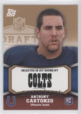 2011 Topps Rising Rookies - [Base] - Gold #188 - Anthony Castonzo