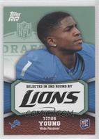 Titus Young #/25