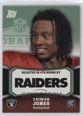 2011 Topps Rising Rookies - [Base] - Green #162 - Taiwan Jones /25