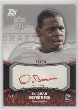 2011 Topps Rising Rookies - [Base] - Red Rookie Autographs #110 - Da'Quan Bowers /15