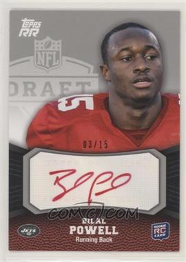 2011 Topps Rising Rookies - [Base] - Red Rookie Autographs #168 - Bilal Powell /15