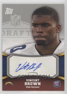 2011 Topps Rising Rookies - [Base] - Rookie Autographs #149 - Vincent Brown