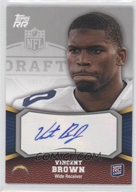 2011 Topps Rising Rookies - [Base] - Rookie Autographs #149 - Vincent Brown